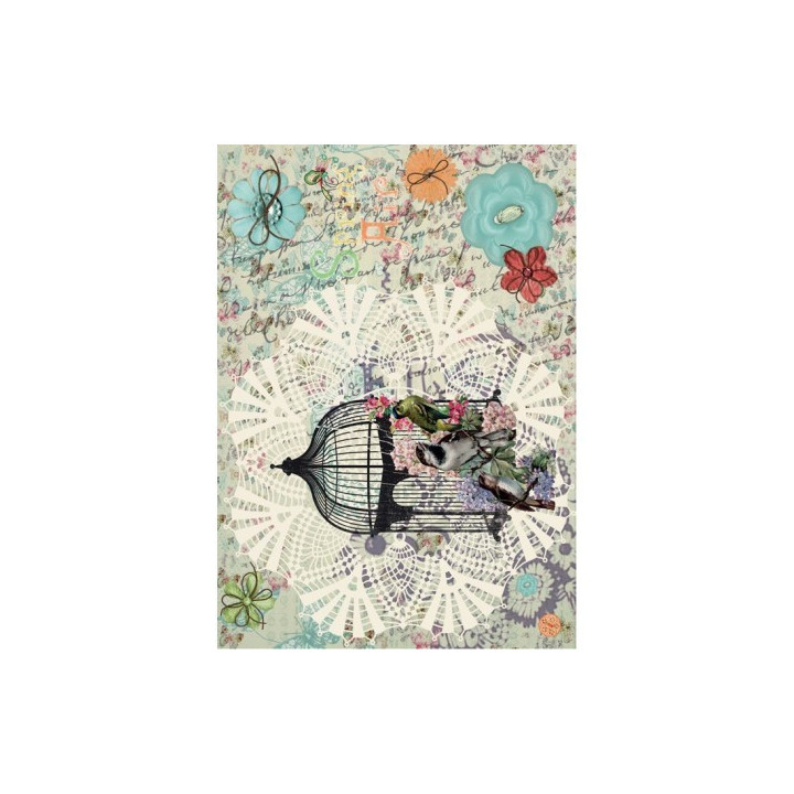 copy of Papel de arroz esfera reloj